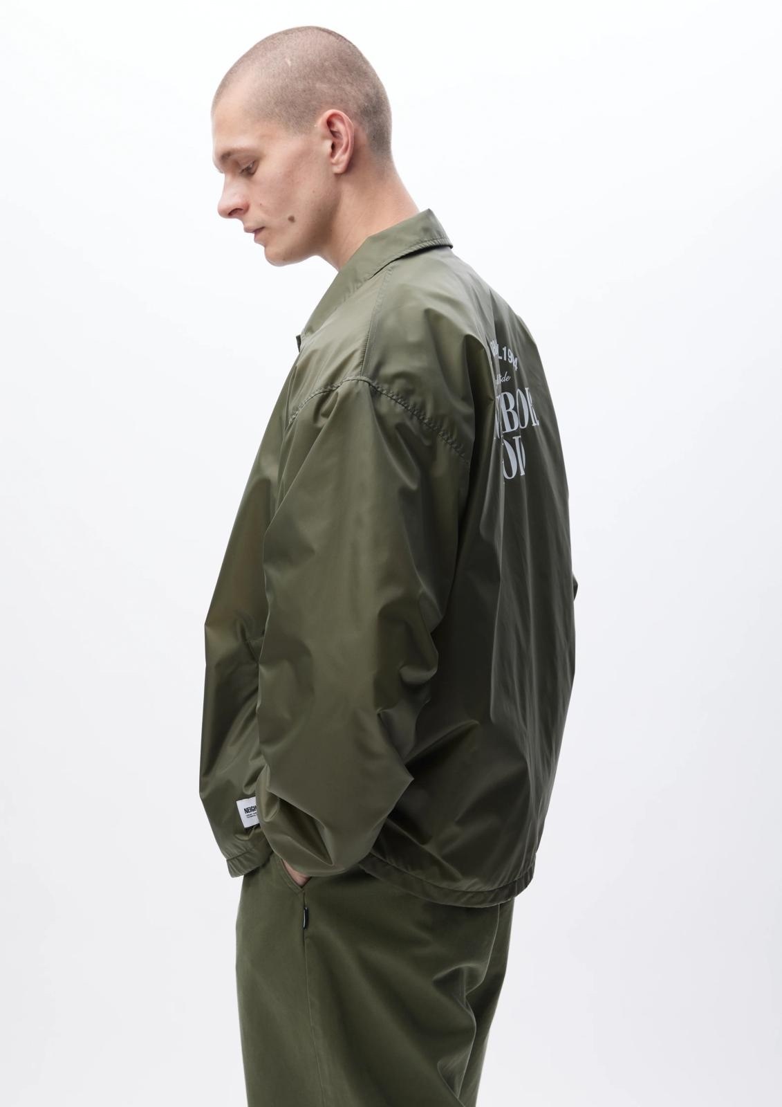 NEIGHBORHOOD Windbreaker Jacket-1 Black | HAVEN