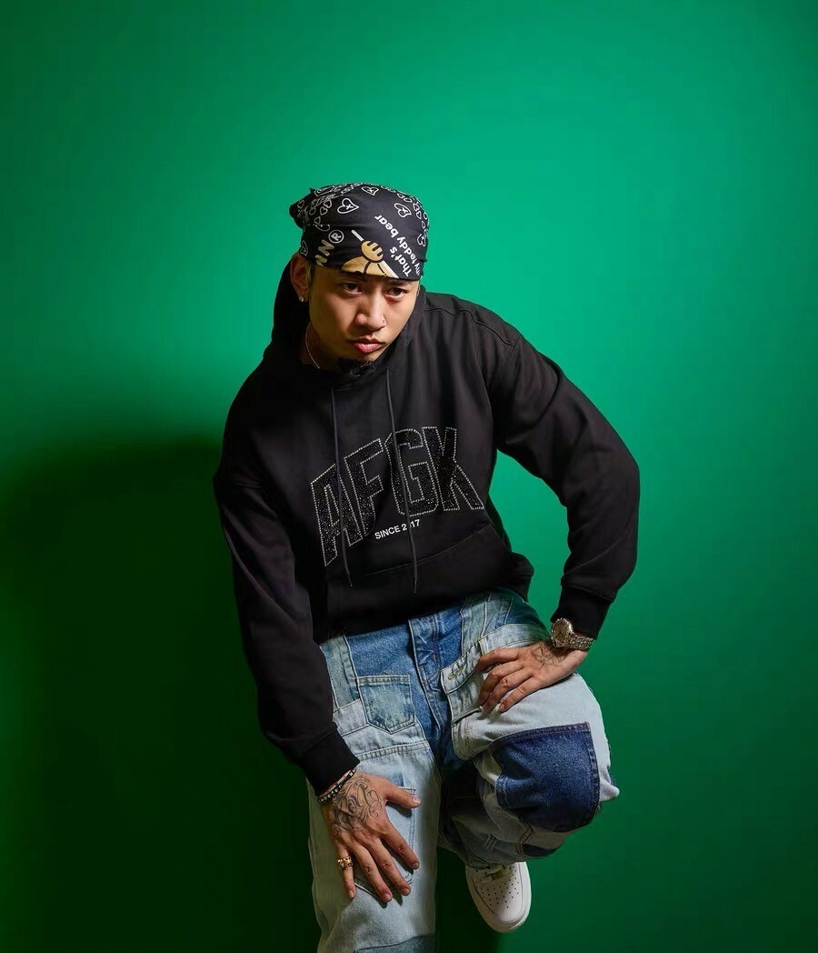 AFGK 水滴燙鑽重磅 帽T A FEW GOOD KIDS