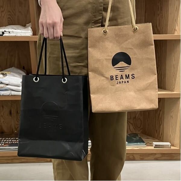 🇯🇵 BEAMS MAKOO SHOPPER 再生皮革 購物袋 手提袋 黑色 牛皮色 / 預購