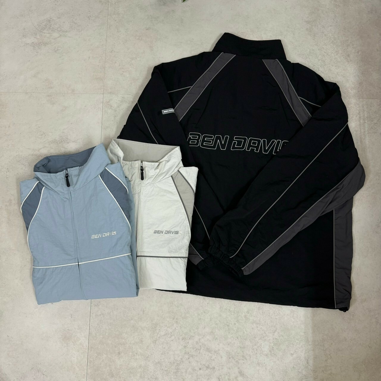 BEN DAVIS PIPING NYLON 衝鋒外套 C-24780001