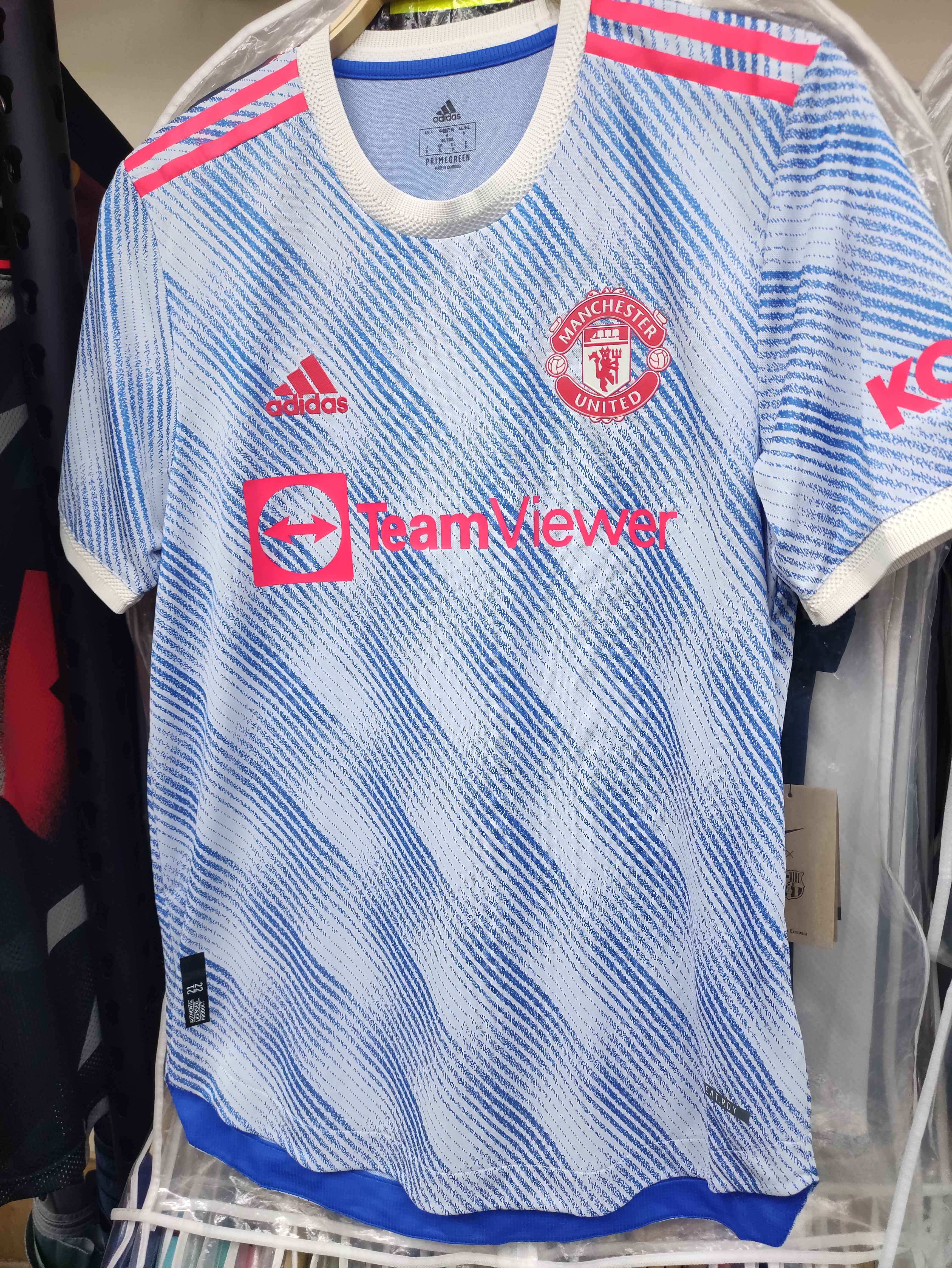 21-22曼聯作客C朗拿度球員版球衣