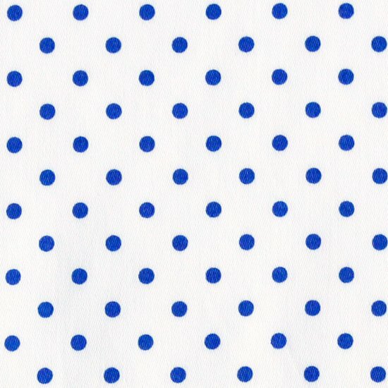 雙色點點手巾＿白x藍