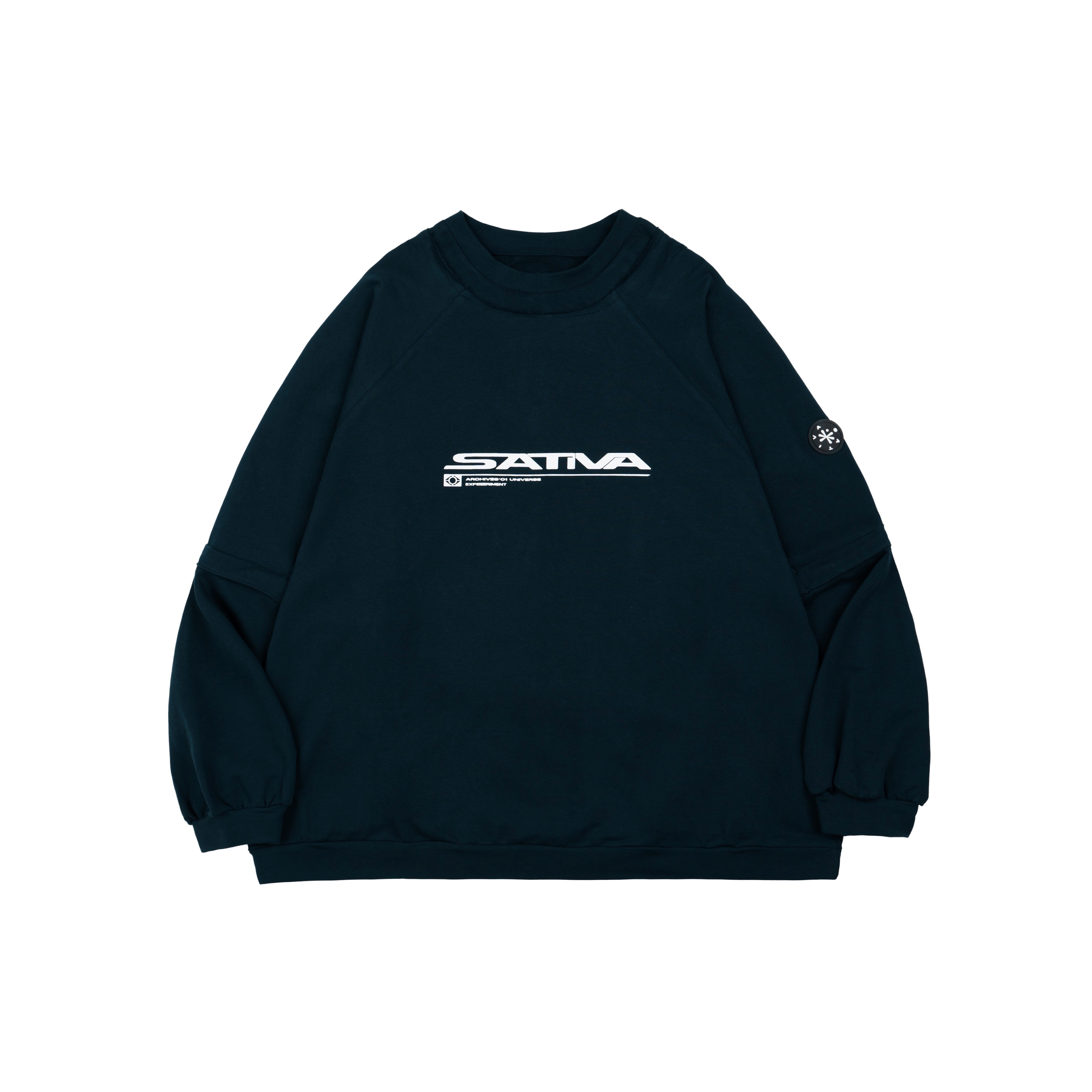 UE-X2 “Multilevel Splicing“ Sweatshirt - Navy