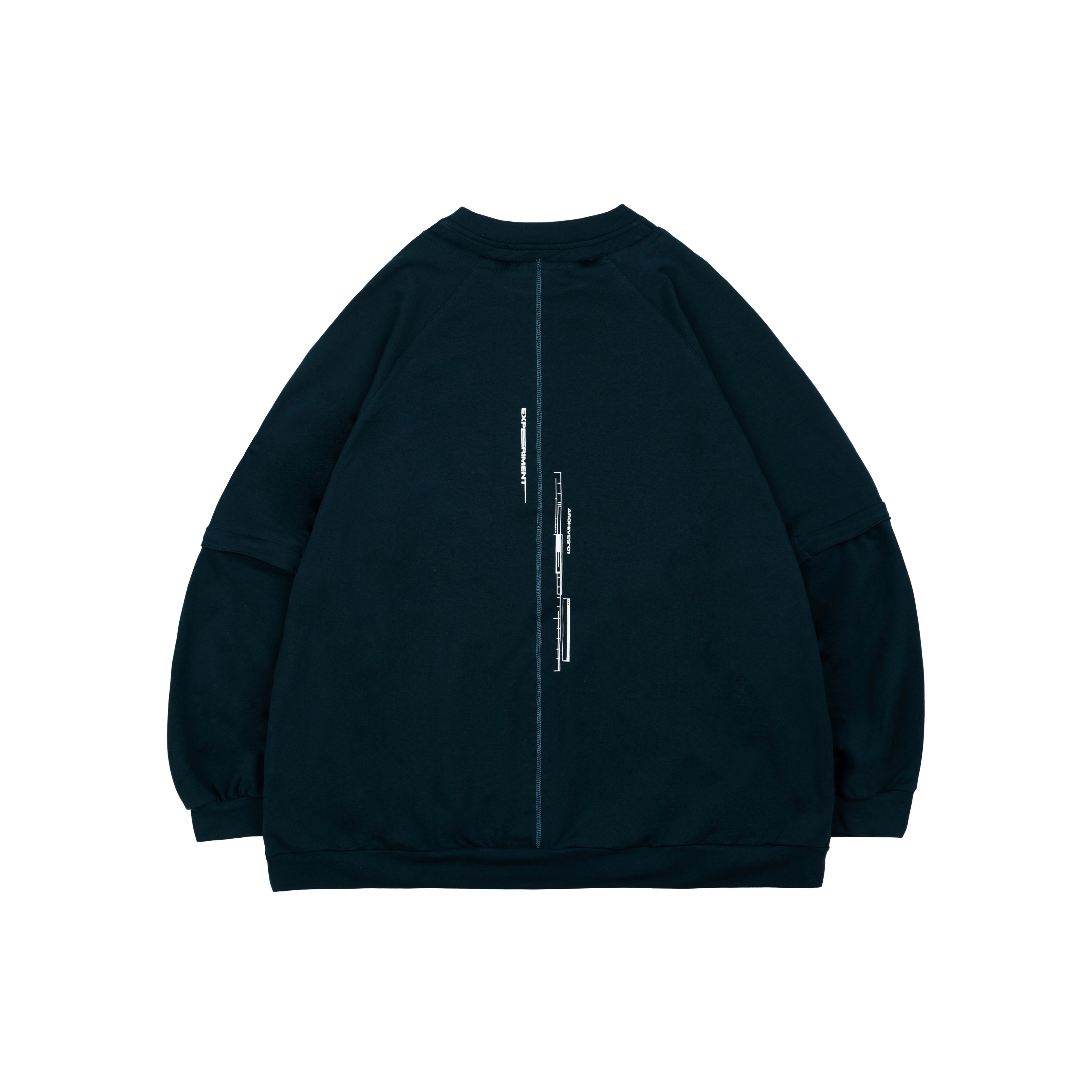 UE-X2 “Multilevel Splicing“ Sweatshirt - Navy