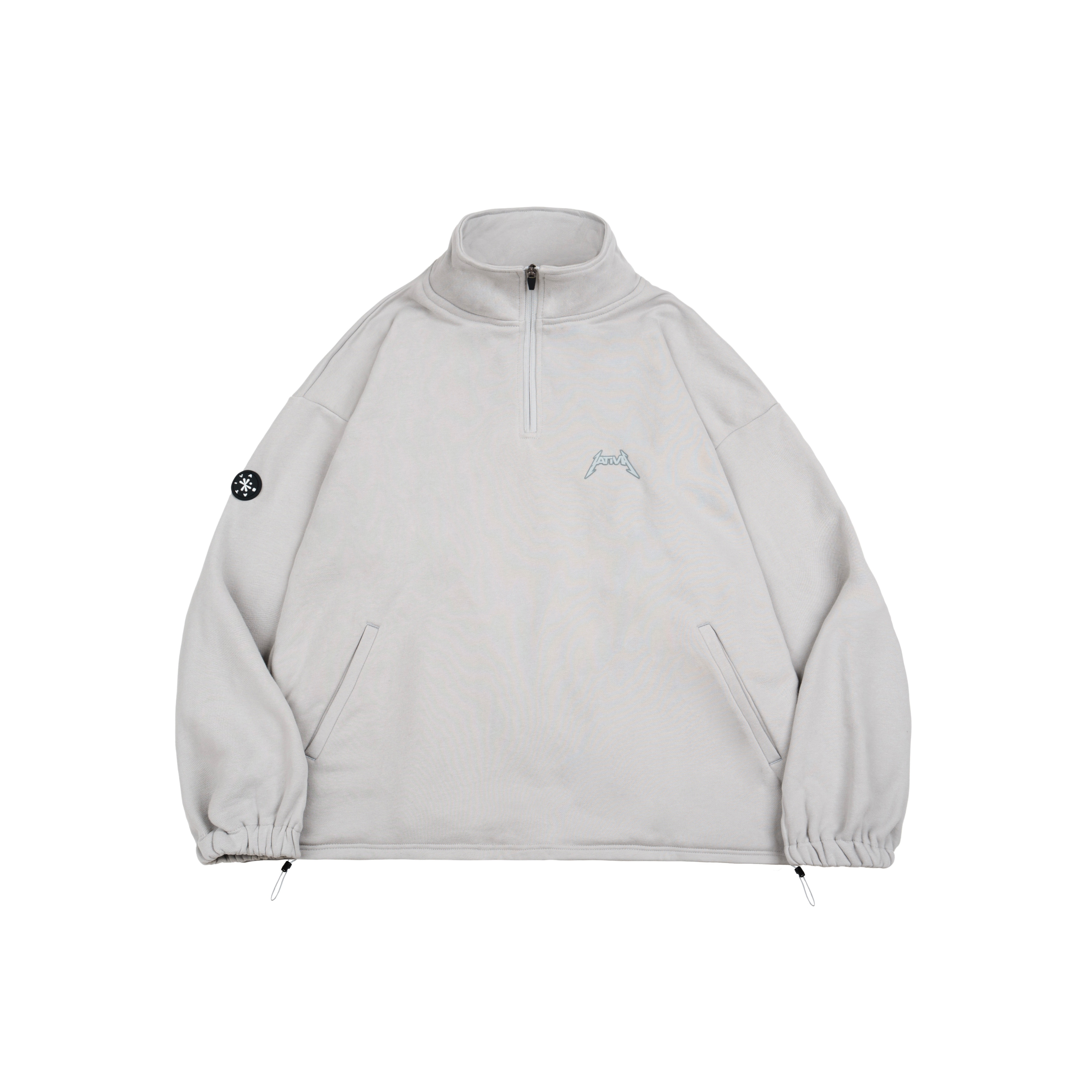 UE-02 “Virtual Structure“  Zip Sweat - Grey