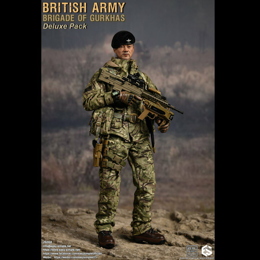[訂金] Easy&Simple : 1/6 26068 - 英國陸軍居架兵