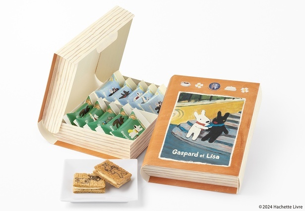 Sugar Butter Tree x Gaspard et Lisa 原味&焦糖布丁奶油夾心餅 (紙盒)