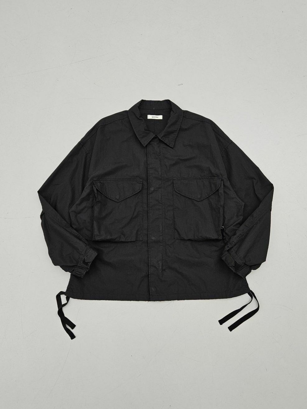 淨色反領拉鍊外套 SPECTOR-092JK