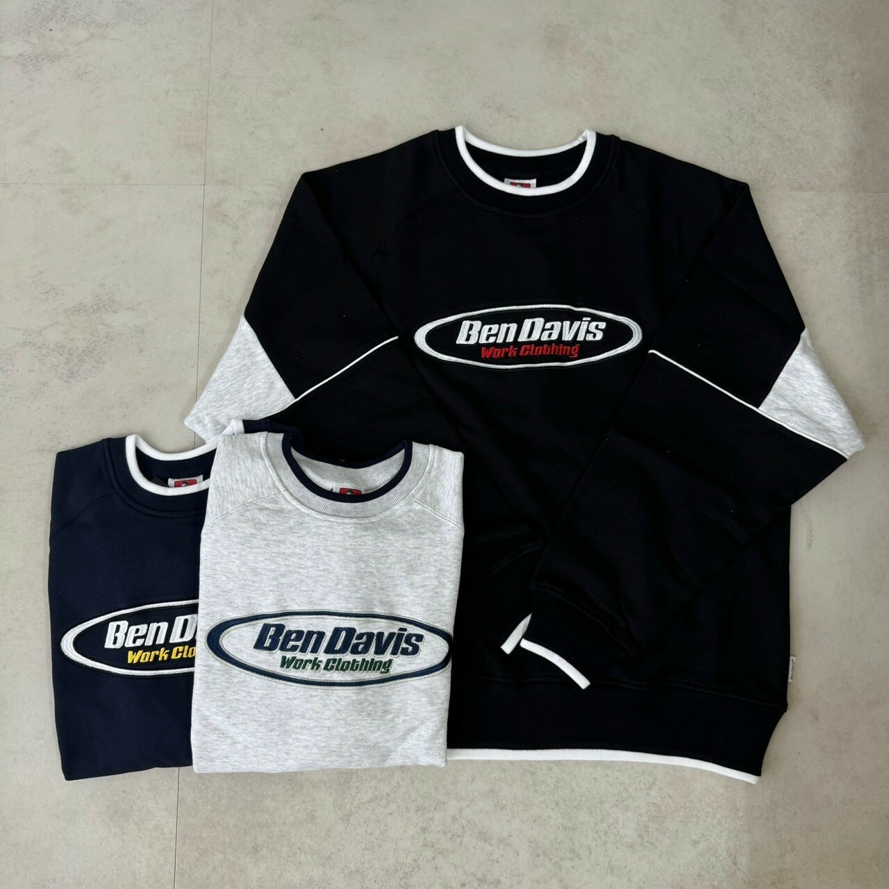 Ben Davis 刺繡復古滾邊長Tee C-24780042