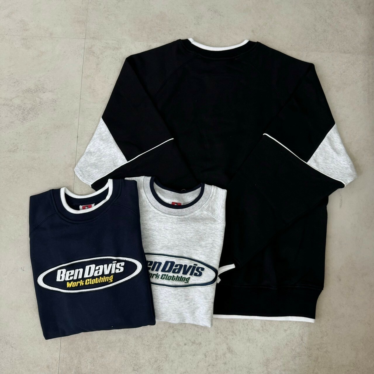 Ben Davis 刺繡復古滾邊長Tee C-24780042