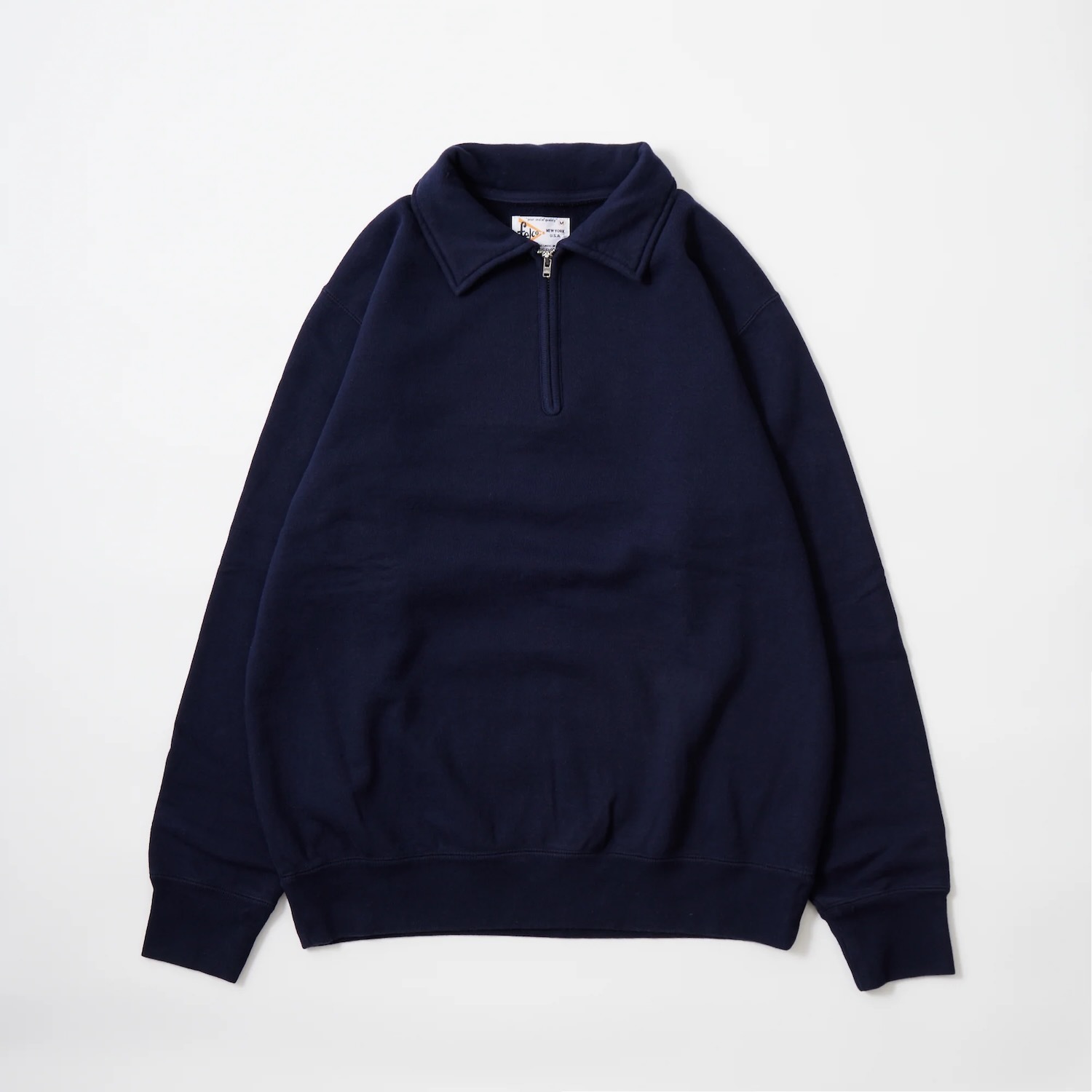 FELCO - L/S Half Zip Collar Sweat 12Oz Md Weight French