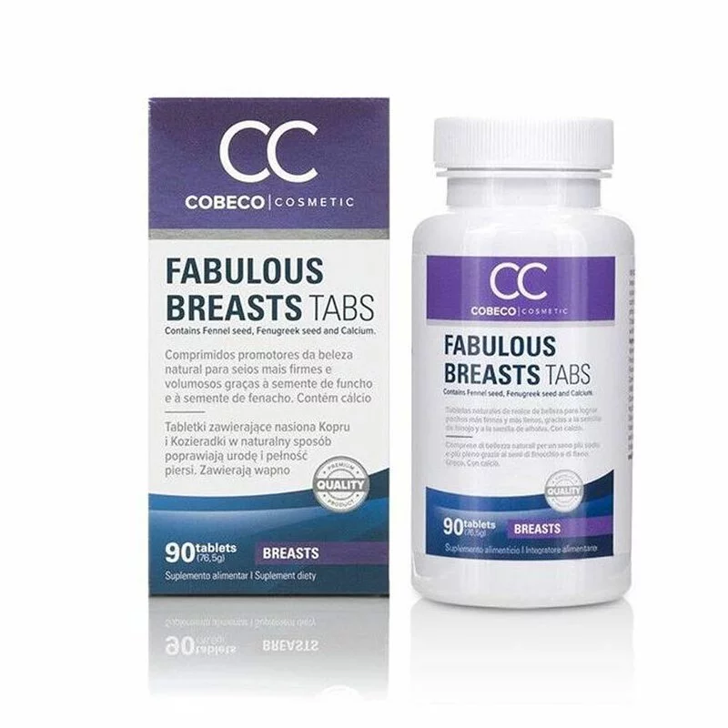 荷蘭 Cobeco CC Fabulous Breasts Tabs 天然豐胸丸 90粒