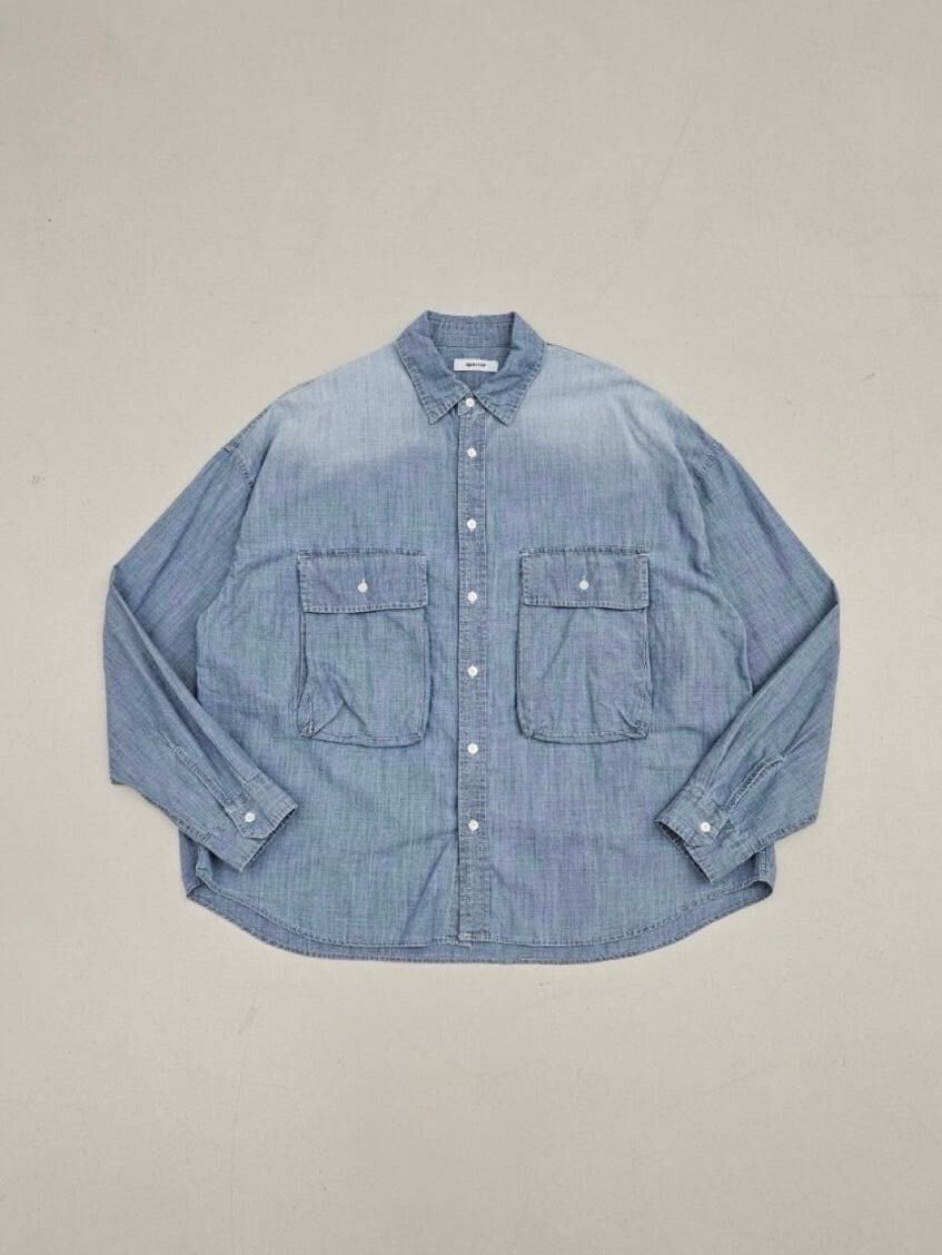 洗水淨色長袖恤衫 SPECTOR-100S