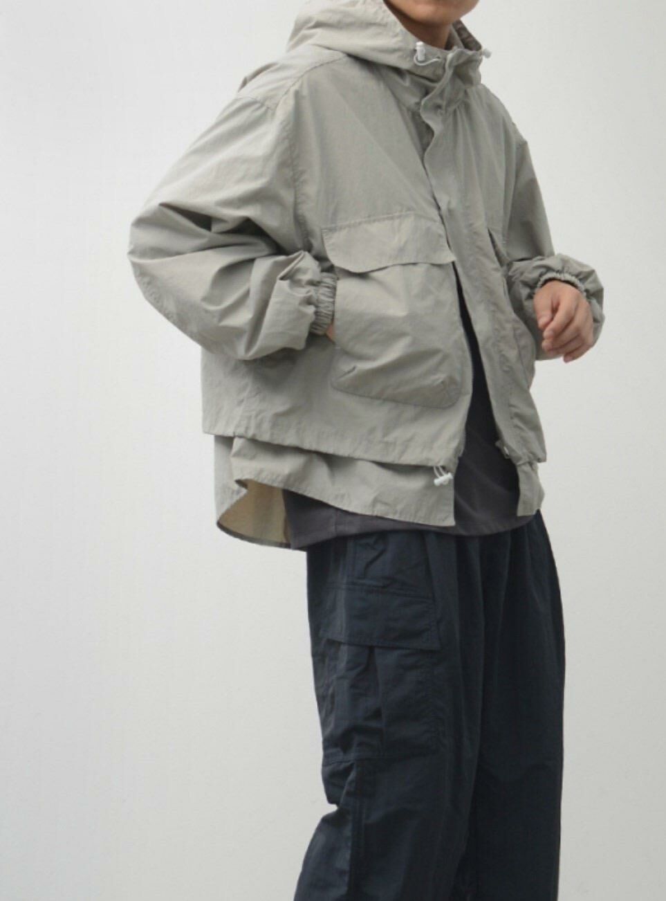 淨色連帽拉鍊外套 SPECTOR-101JK