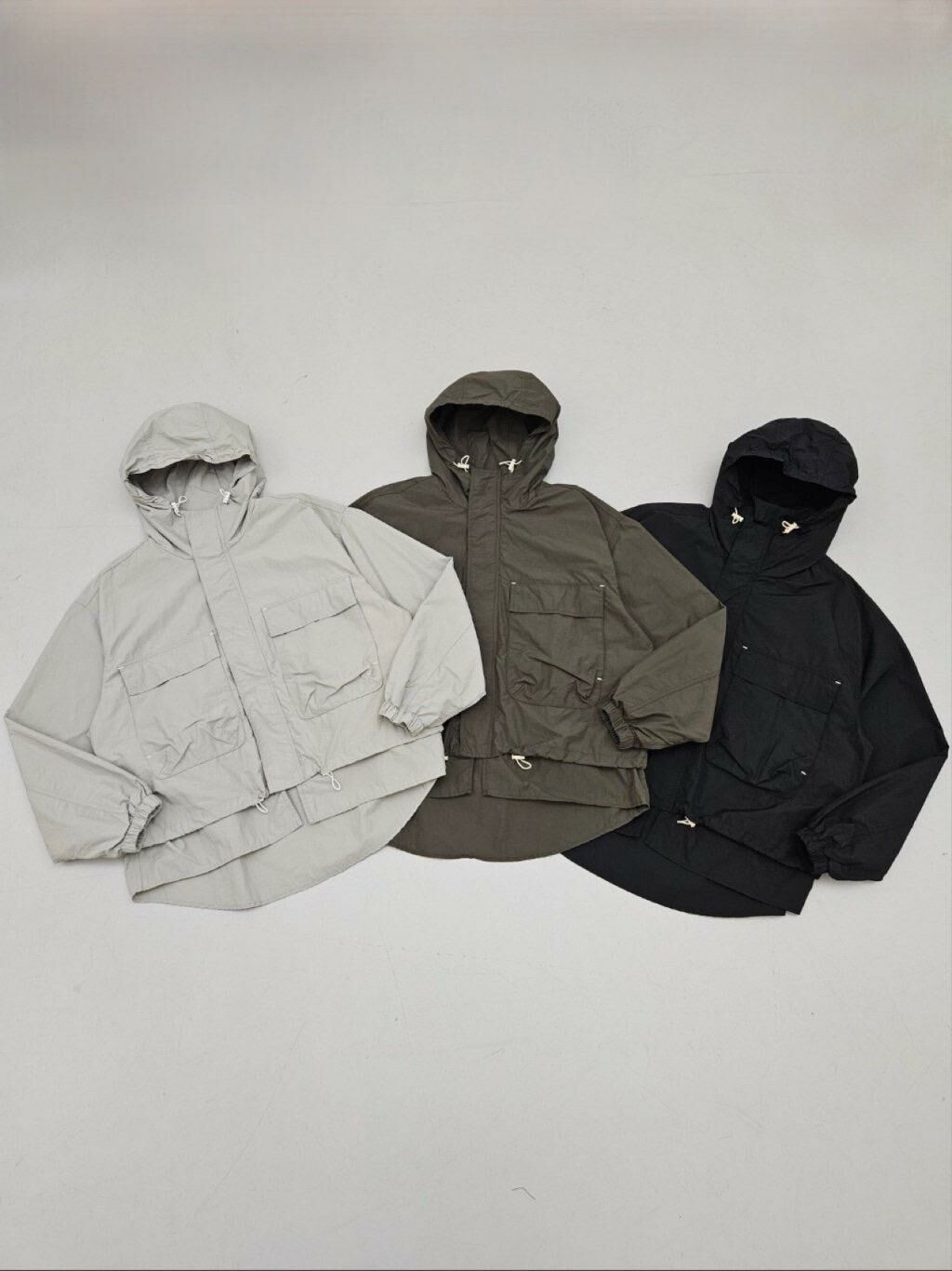 淨色連帽拉鍊外套 SPECTOR-101JK