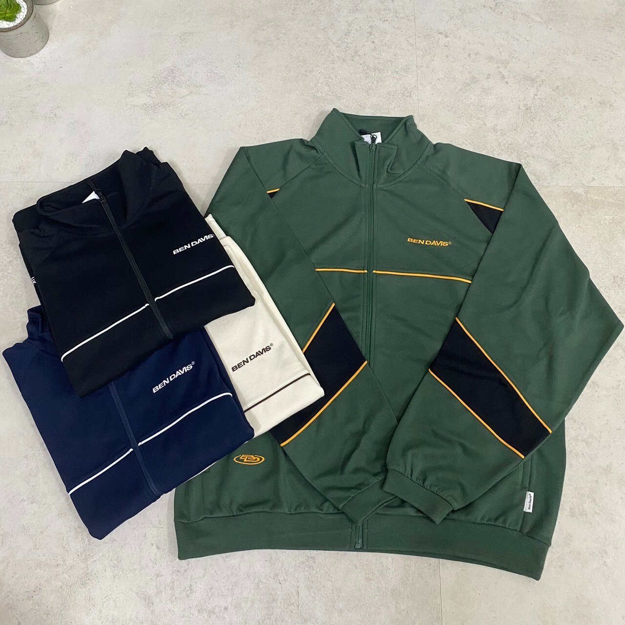 Ben Davis 拼接運動夾克 C-24780039