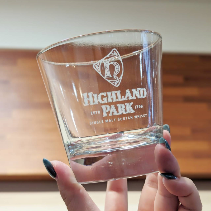 高原騎士 寬口威士忌杯