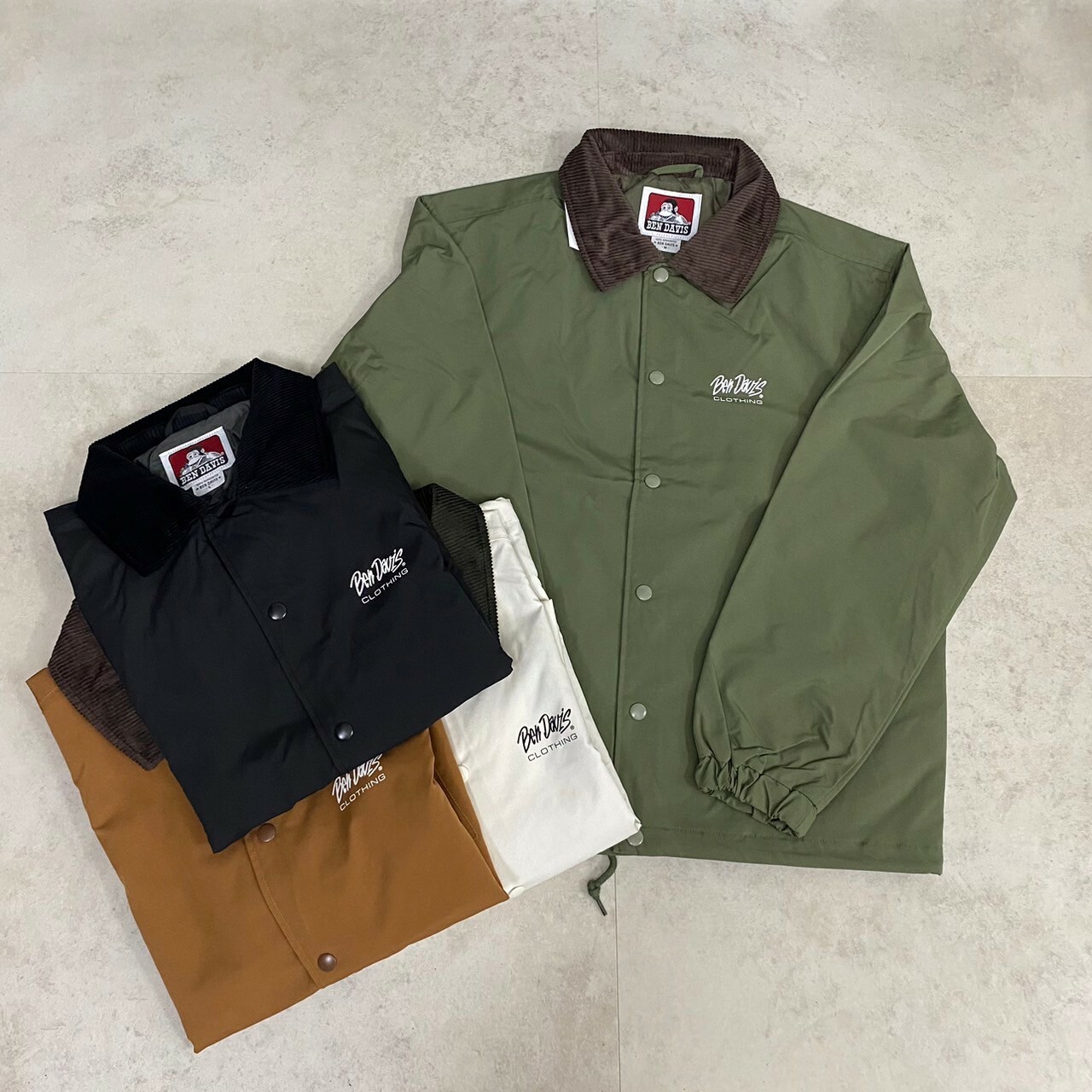 Ben Davis 劇本教練印花輕便外套 C-24780000