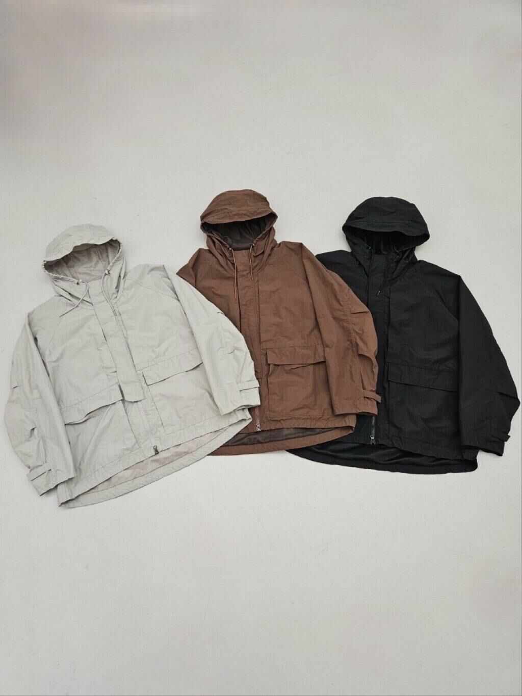 淨色連帽拉鍊外套 SPECTOR-103JK