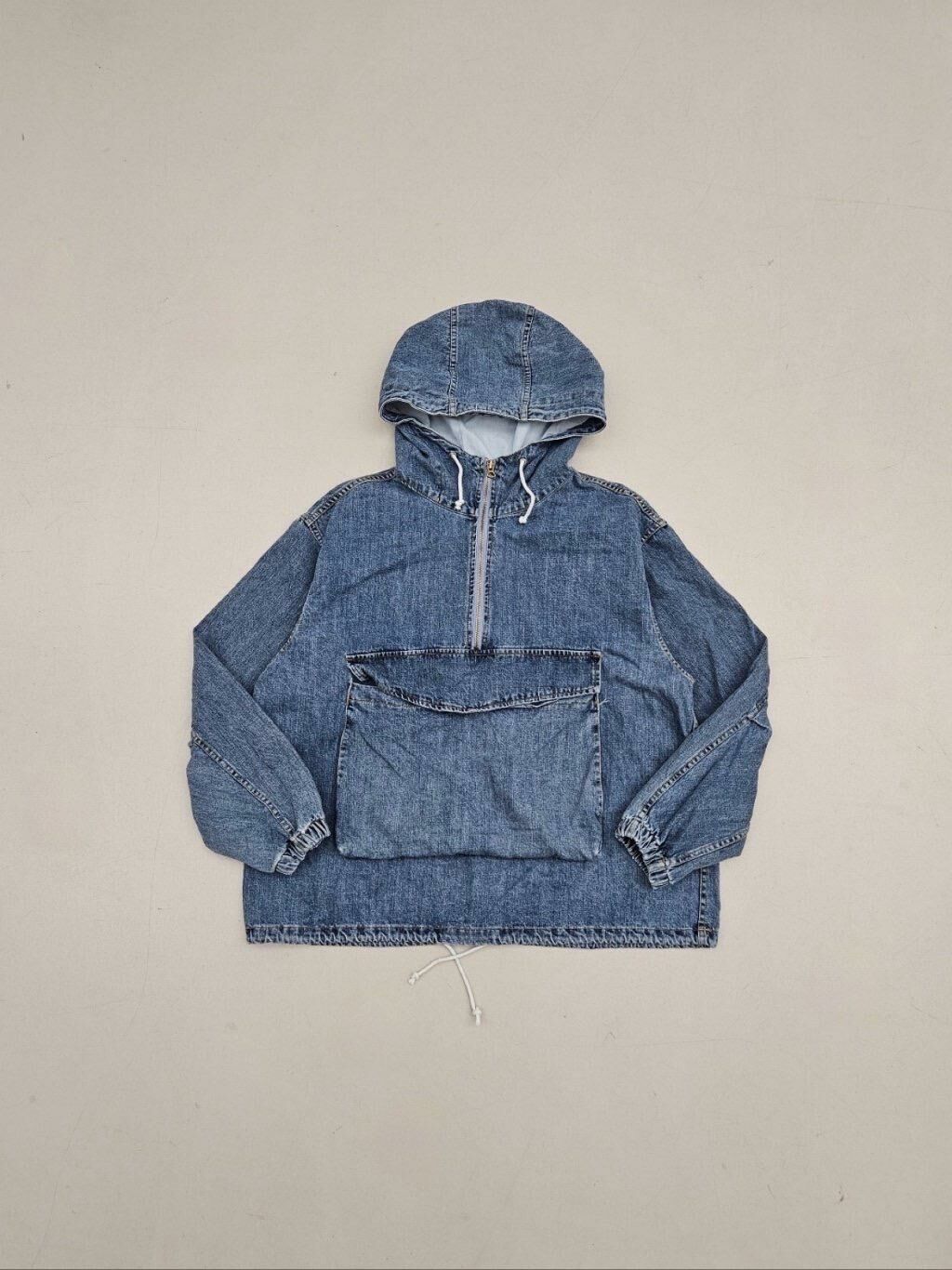 淨色半拉鍊連帽外套 SPECTOR-106JK