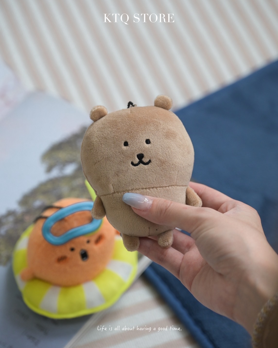 KTQ STORE ‧ 日本 Joke Bear 自嘲熊 泳圈肉餅 曬黑自嘲熊 吊飾