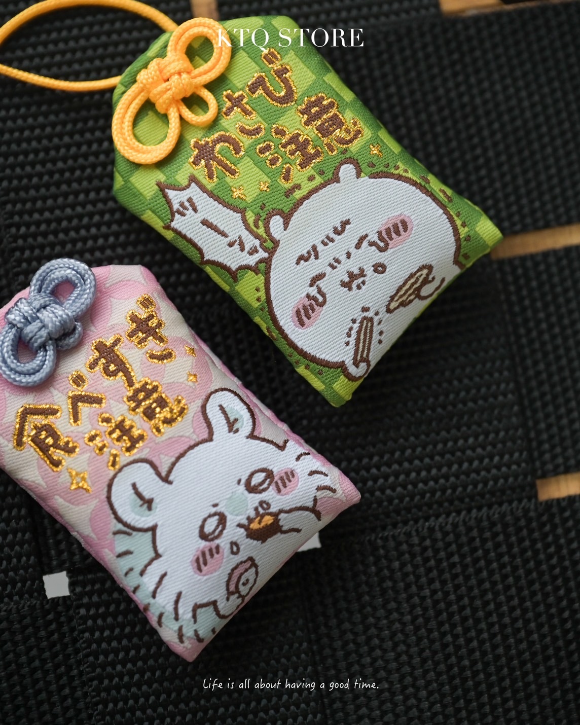 KTQ STORE ‧ 日本 Chiikawa 吉伊卡哇 壽司系列 吊飾 御守 鑰匙圈 立牌 帆布袋