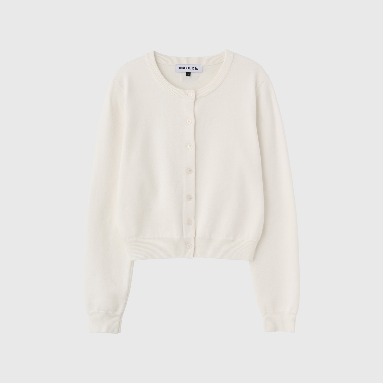 [GENERAL IDEA] NEW CLASSIC WOOL CREWNECK CARDIGAN