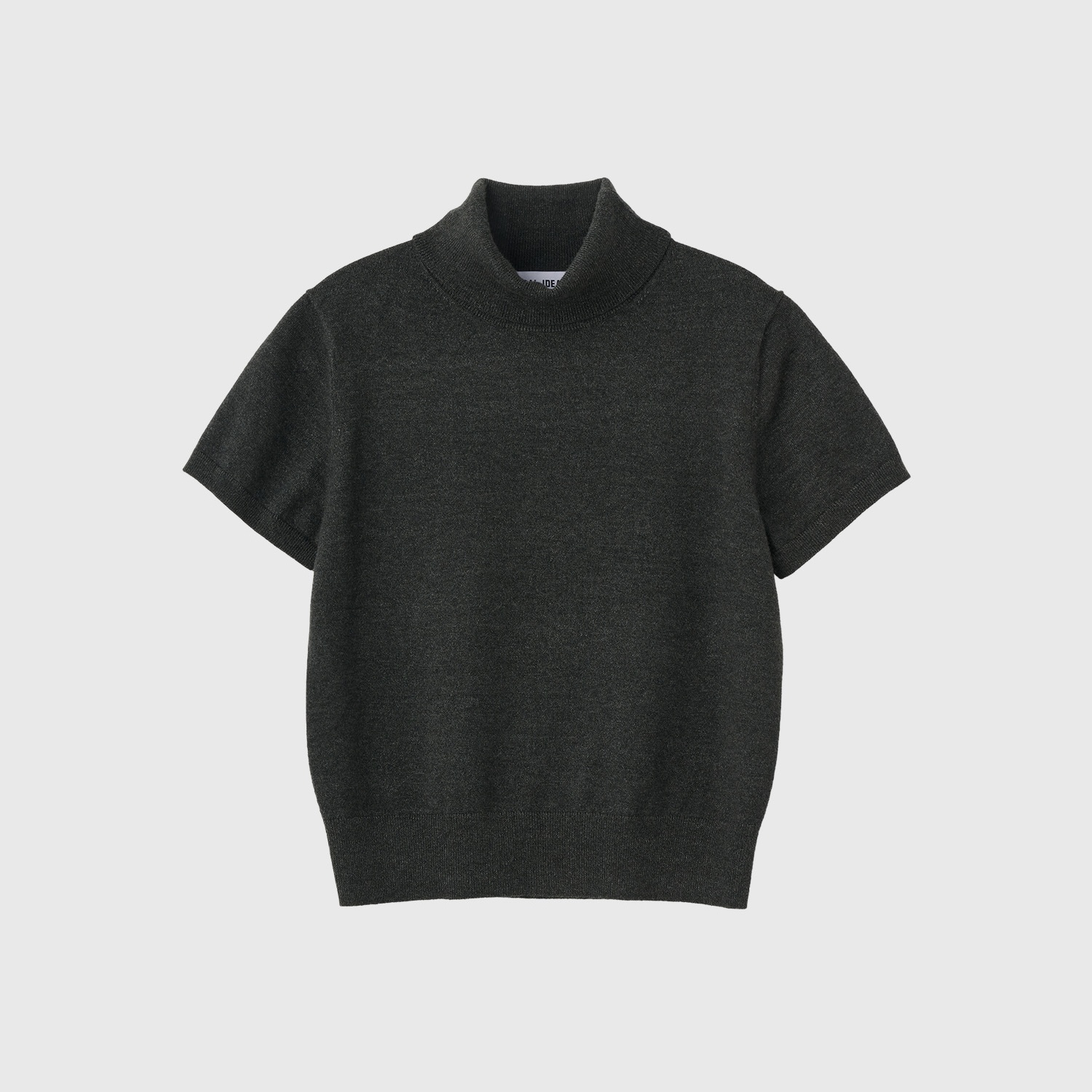 [GENERAL IDEA] NEW CLASSIC WOOL TURTLENECK HALF PULLOVER