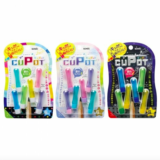 日本SONiC文具 Cupot鉛筆蓋/鉛筆保護套/鉛筆筆蓋 開學必備！