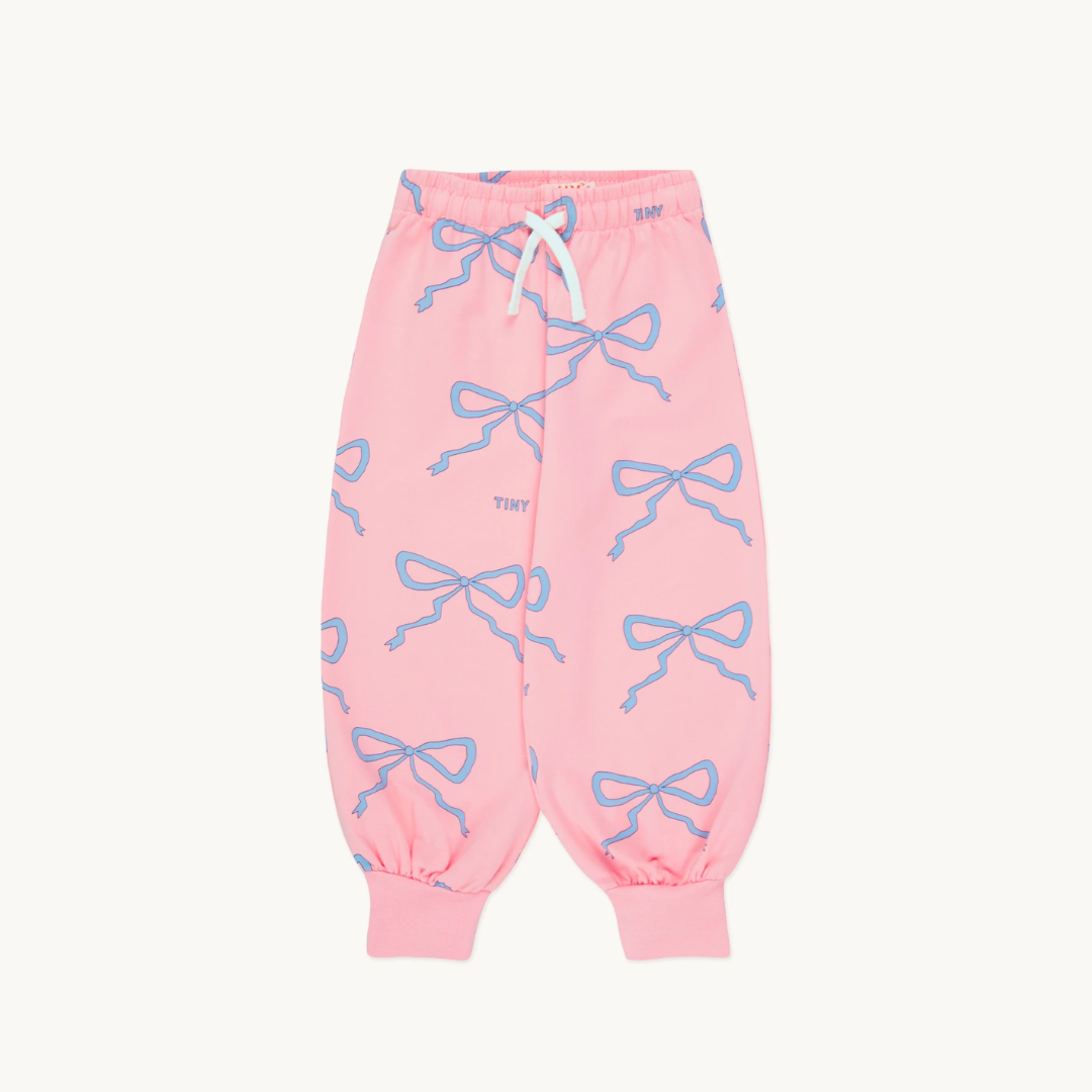 TINYCOTTONS│Bows Sweatshirt蝴蝶結衛褲．Peach