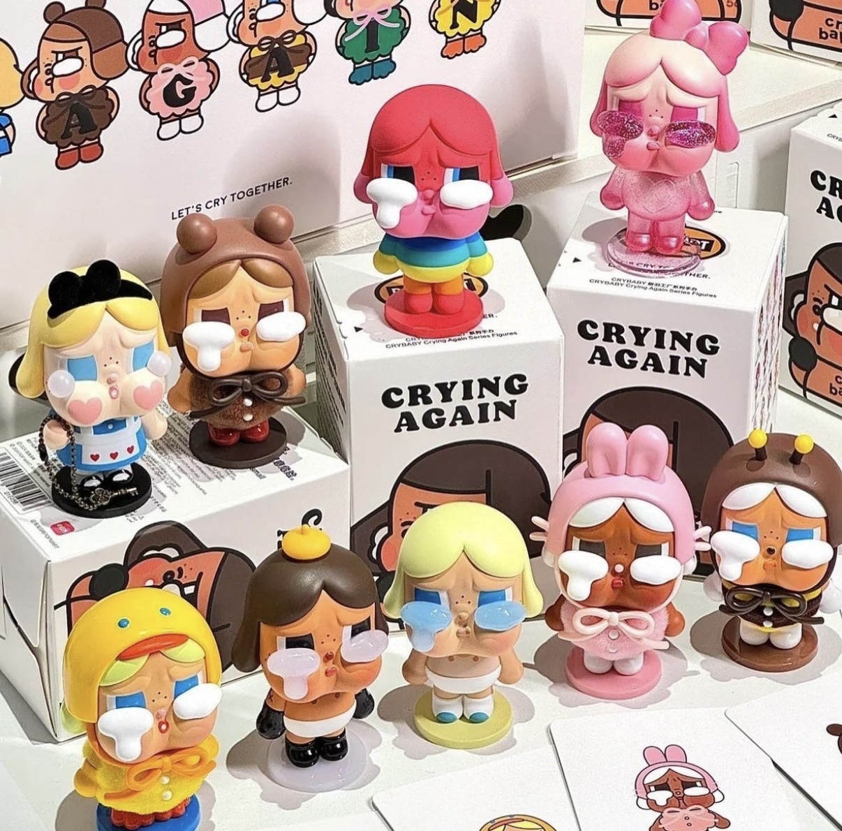 POPMART CRYBABY 眼淚工廠系列 植絨公仔 公仔 盲盒 12+3款(任買兩件免運)/預購
