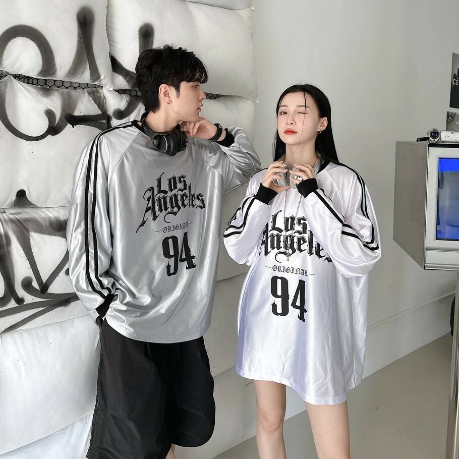 液態金屬感哥德體球衣 (3colors)