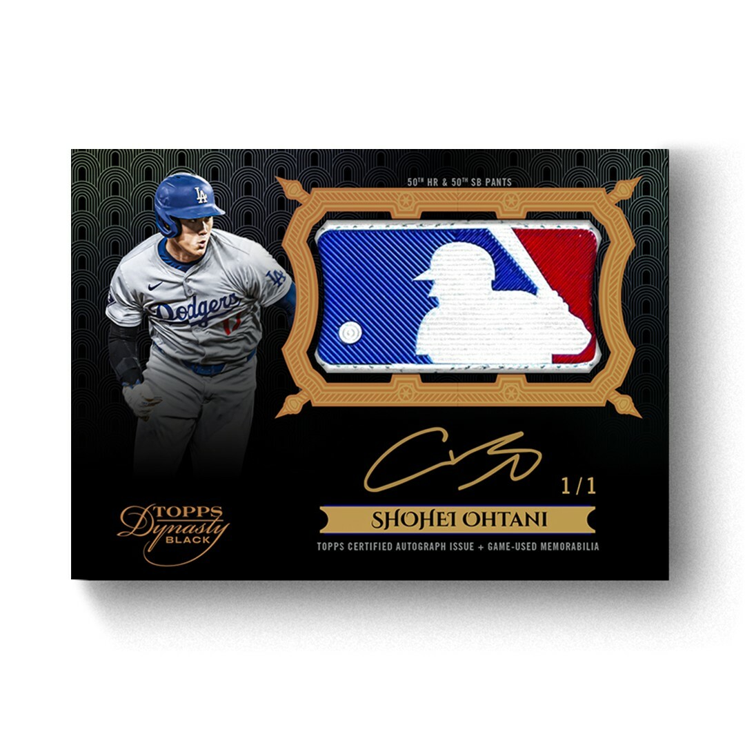 限時限量＞Topps Now 球員卡Shohei Ohtani 50轟50盜紀念卡包盲包紀念球員卡
