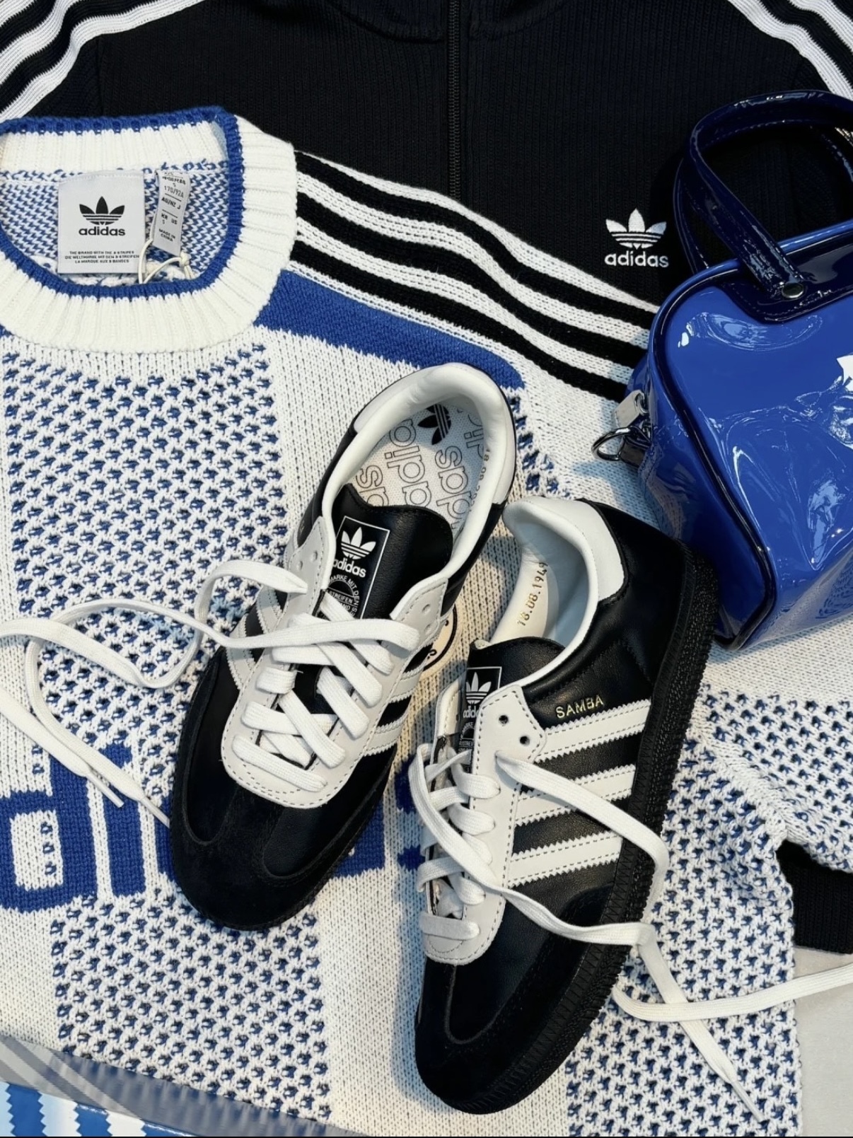 Adidas Originals Samba OG 75週年限定 鋼琴黑 黑白色 復古 德訓鞋 JP5282/預購