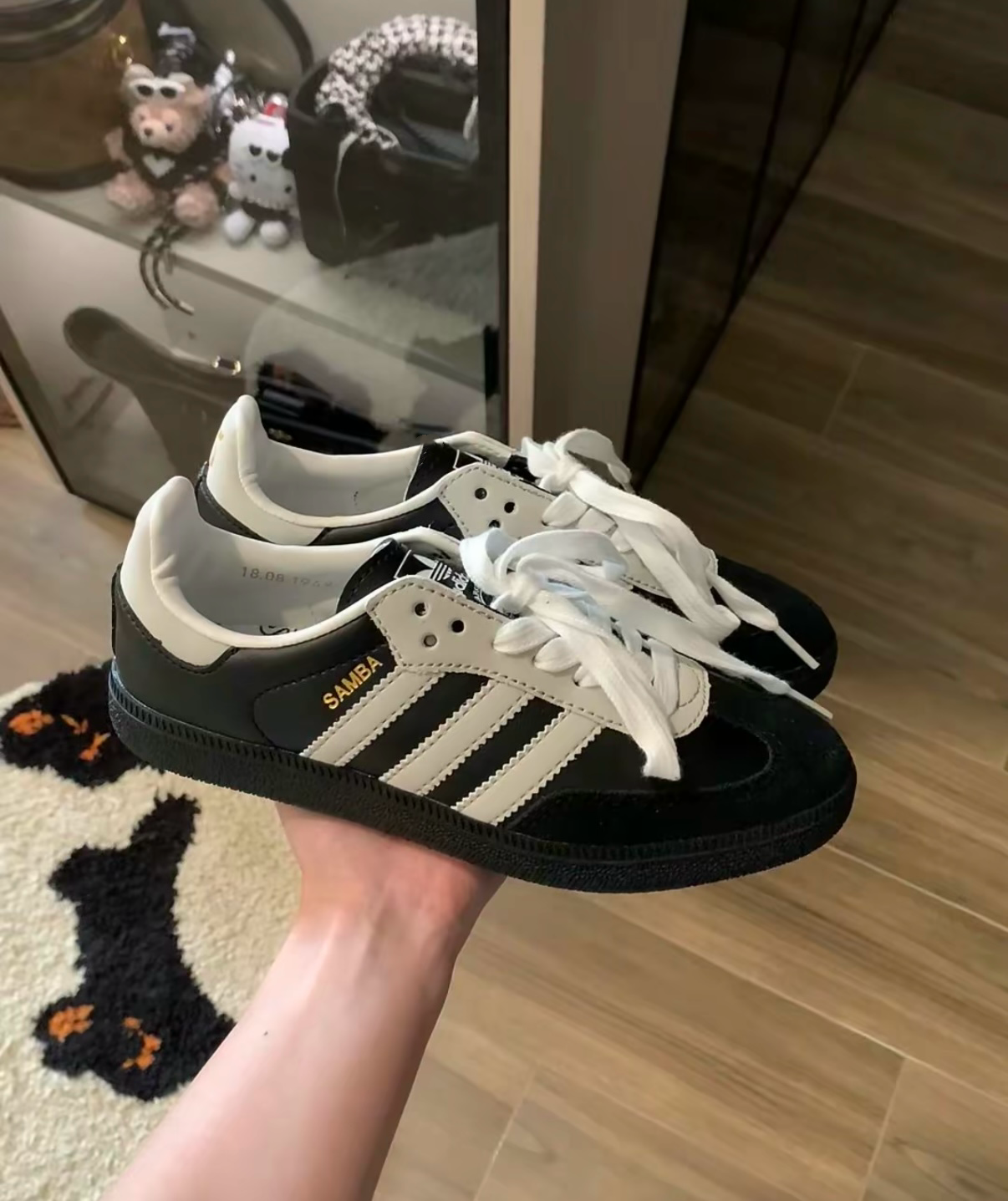 Adidas Originals Samba OG 75週年限定 鋼琴黑 黑白色 復古 德訓鞋 JP5282/預購