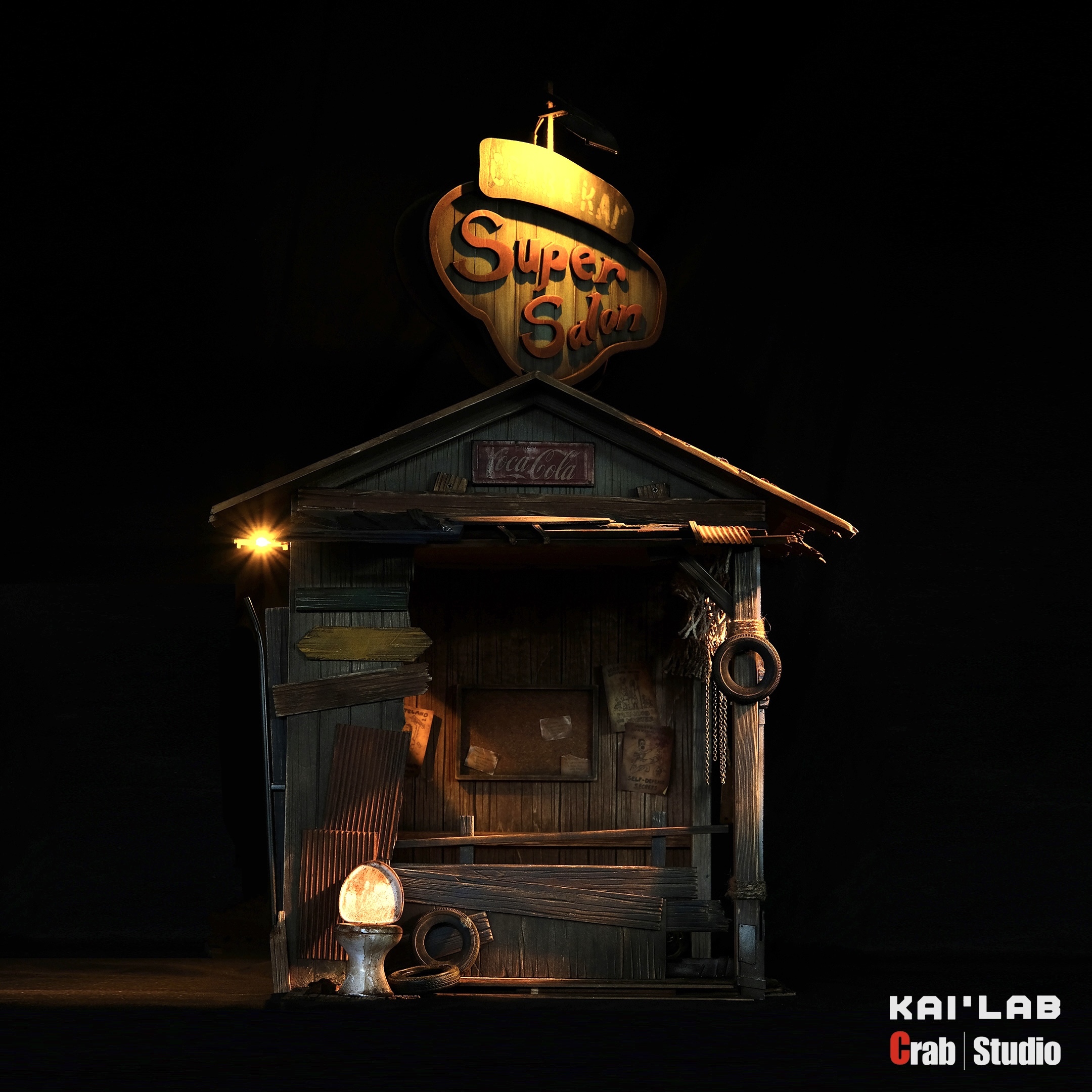Crab Studio X KAI LAB " Salon" 1/12 Diorama (2nd Batch)