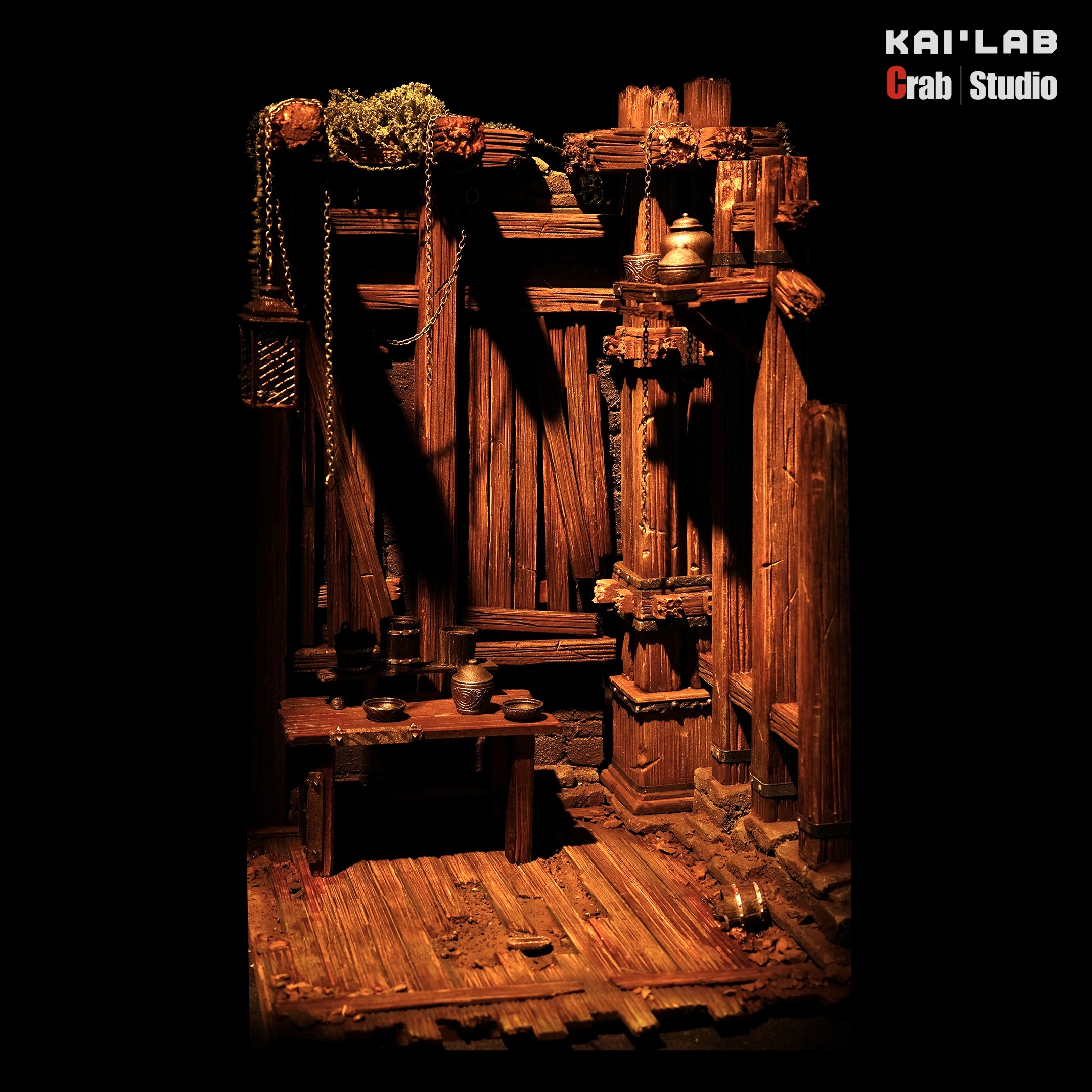 ☆ Creative Diorama Parts①　　　　　　　【特典会員限定】 Crab Studio X KAI LAB 