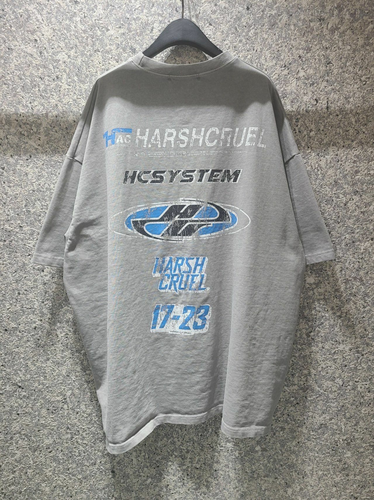 OverSize洗水英文字短袖Tee T5594