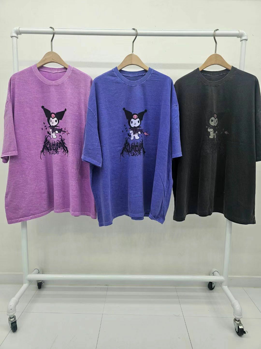 OverSize卡通圖案短袖Tee T5585