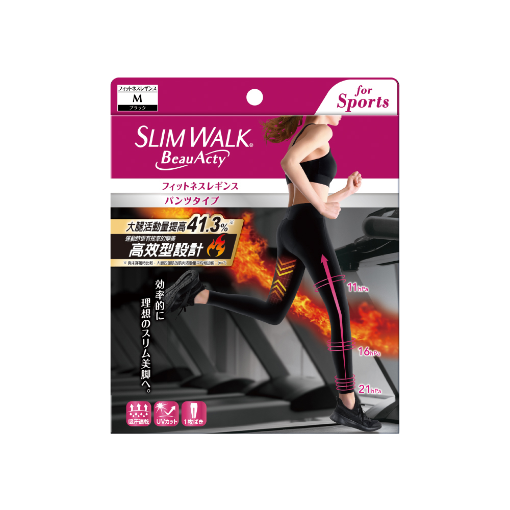 【SLIMWALK】高效型 運動美腿壓力褲