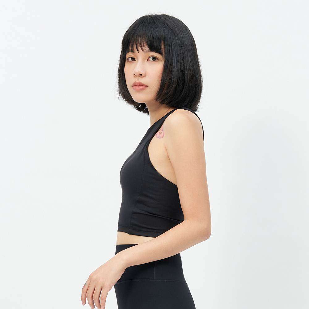 TBA Live in Style Body Bra 女 極致黑 運動內衣 削肩 背心 TBAW214BA02-BK