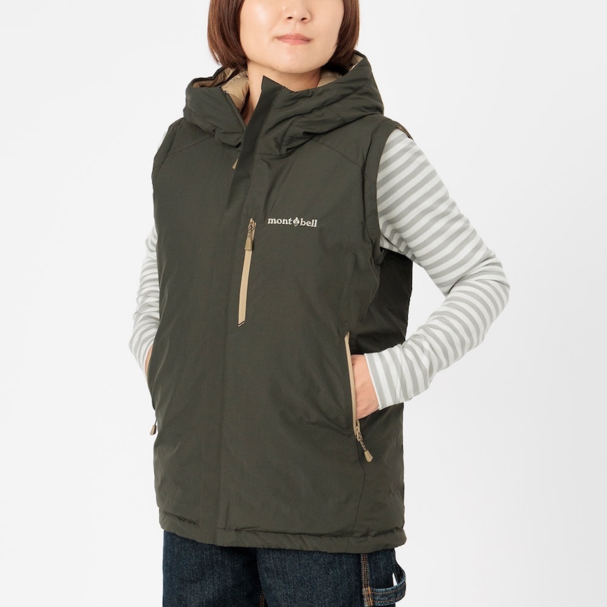 日本 Mont-Bell Colorado Vest 女裝雙面羽絨背心外套