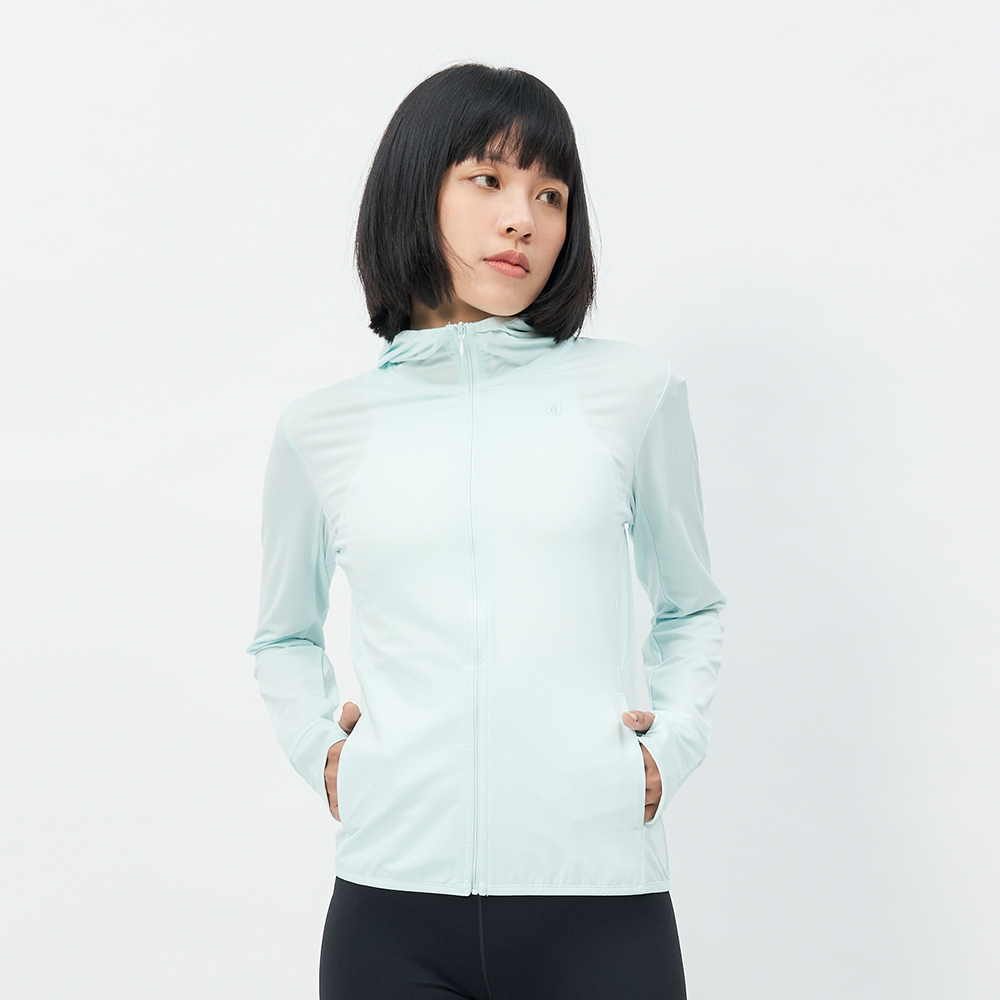 TBA Cool Up Jacket 女 清新綠 連帽 輕薄 透氣 運動 訓練 外套 TBAW213CT01-GN