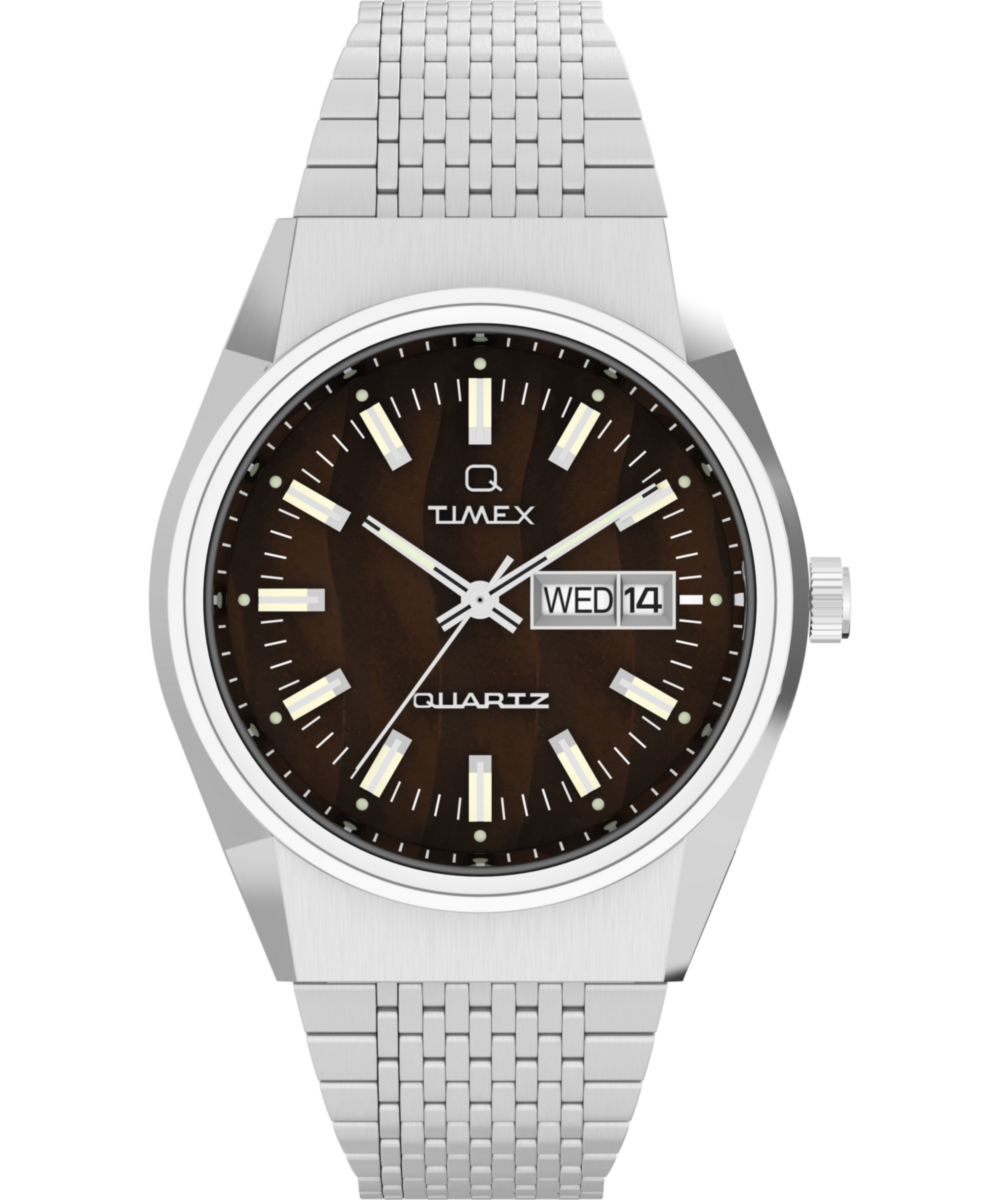 Q Timex Falcon Eye TW2W62400 38mm 復古款 鋼帶石英錶