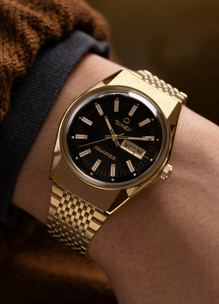 Q Timex Falcon Eye TW2W62500 38mm 復古款 鋼帶石英錶