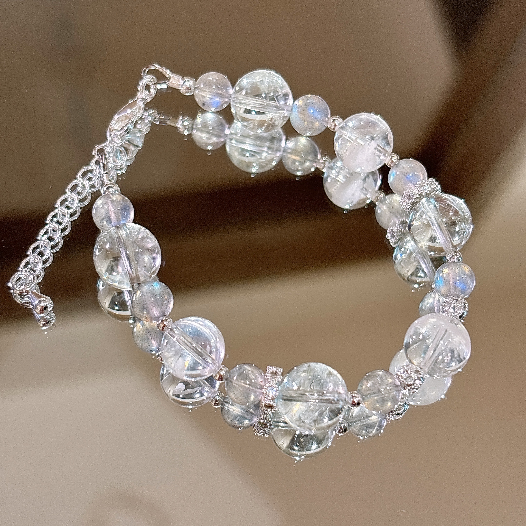 凝聚財富 | 極光PRO | 綠水晶《原附扣式：龍蝦扣》