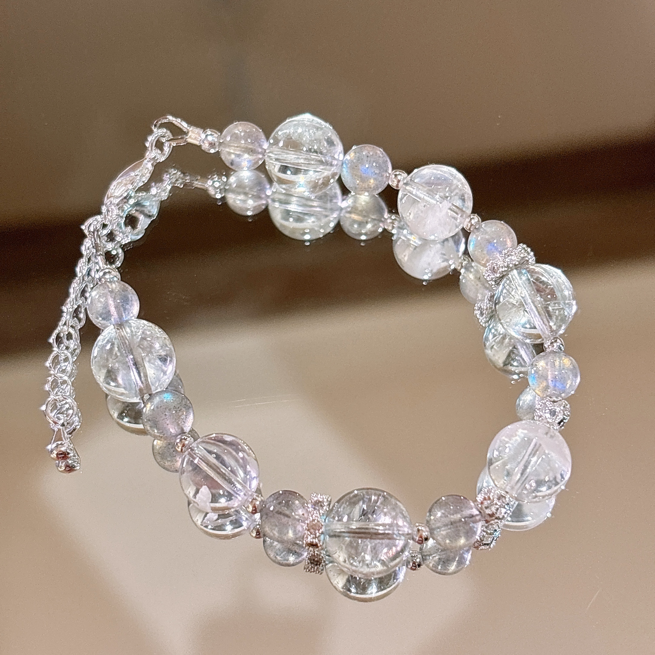 凝聚財富 | 極光PRO | 綠水晶《原附扣式：龍蝦扣》