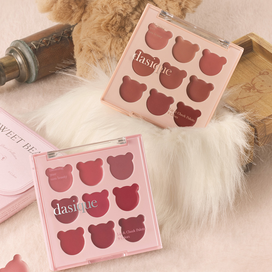 [ dasique ] Mood Painting Lip & Cheek #My Bear Collection