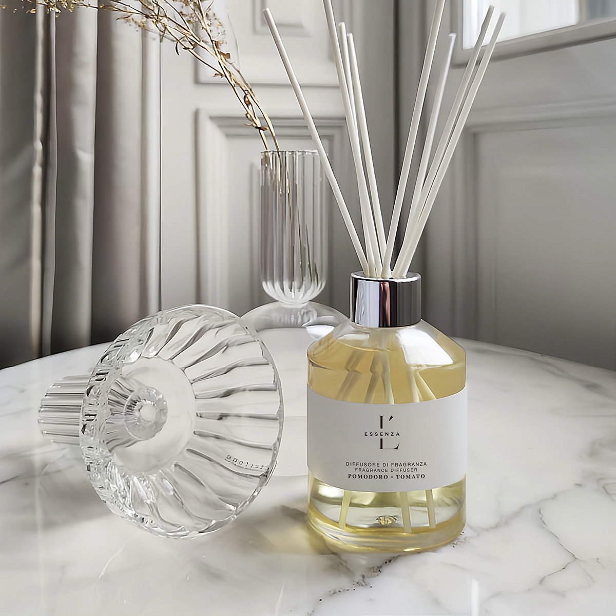 【L'ESSENZA】無花果與爽身粉室內擴香 250ml