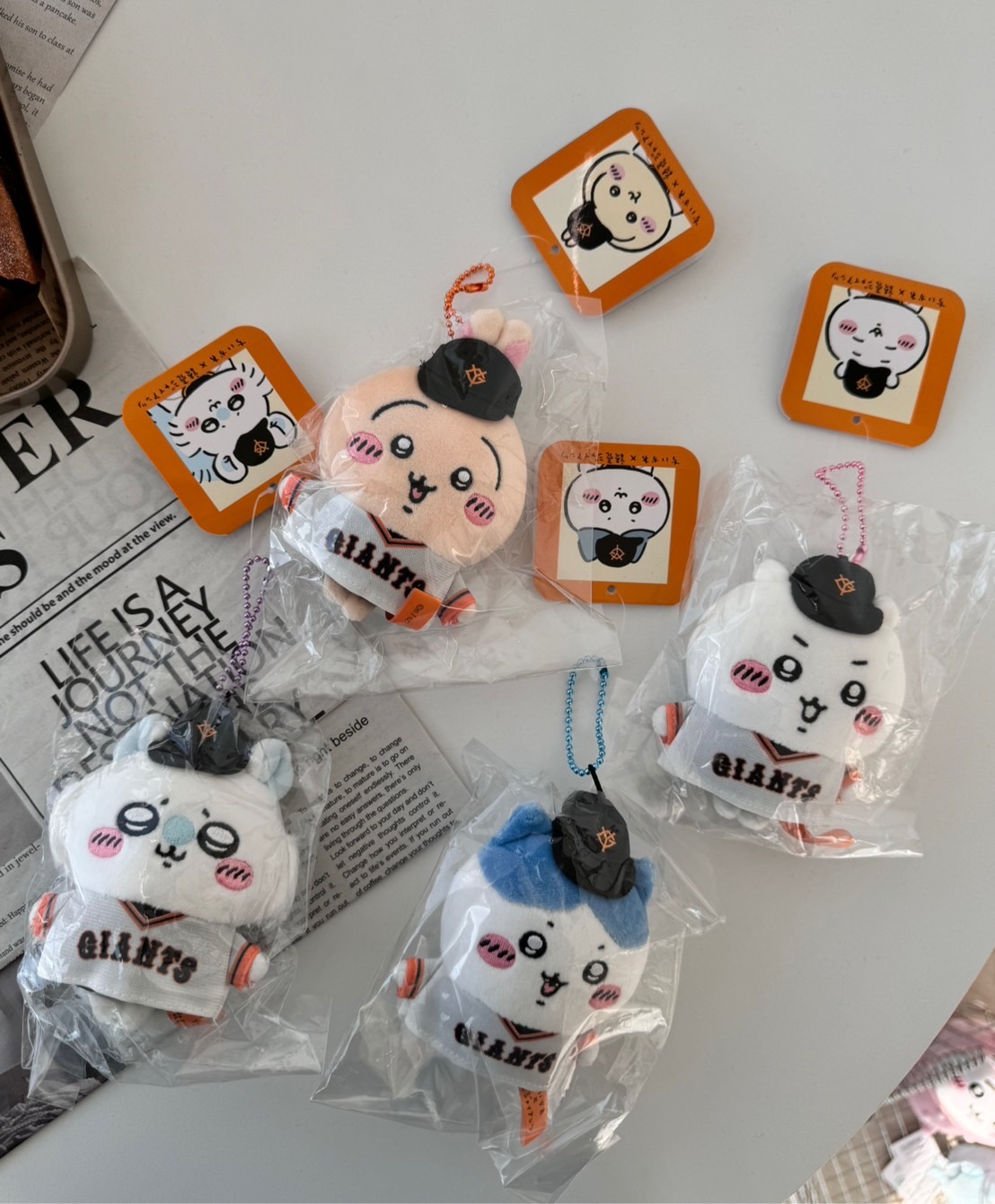 #現貨 Chiikawa 吉伊卡哇 巨人棒球系列